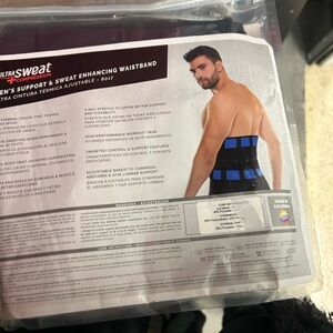 Ultrasweat Black Waistband for Men